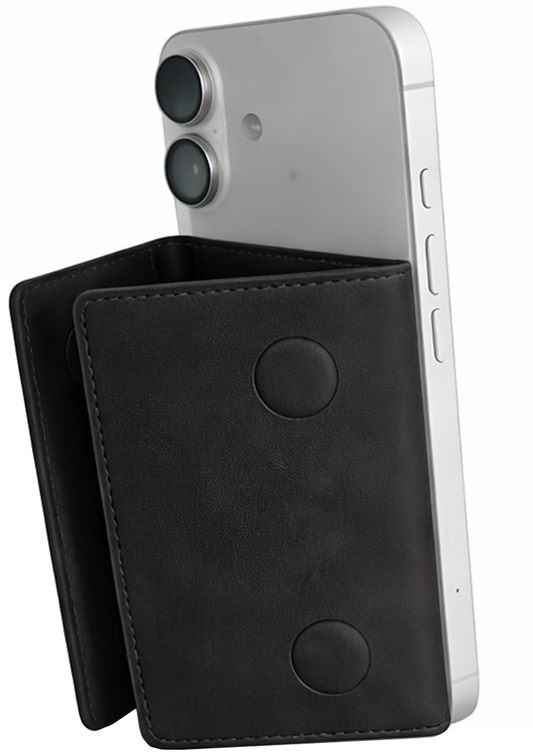 Portofel MagSafe, OEM, Triple Wallet, Negru