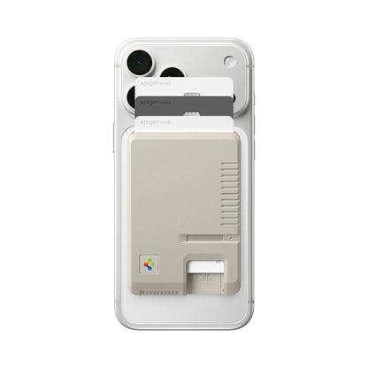 Portofel MagSafe, Spigen, Classic LS, Bej AFA10949