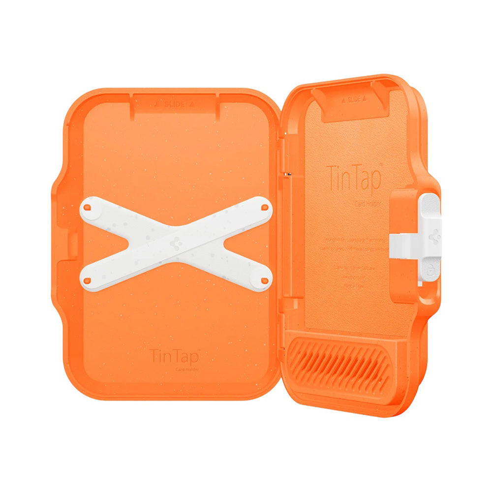 Portofel MagSafe, Spigen, TinTap MagFit+, Portocaliu AFA11380