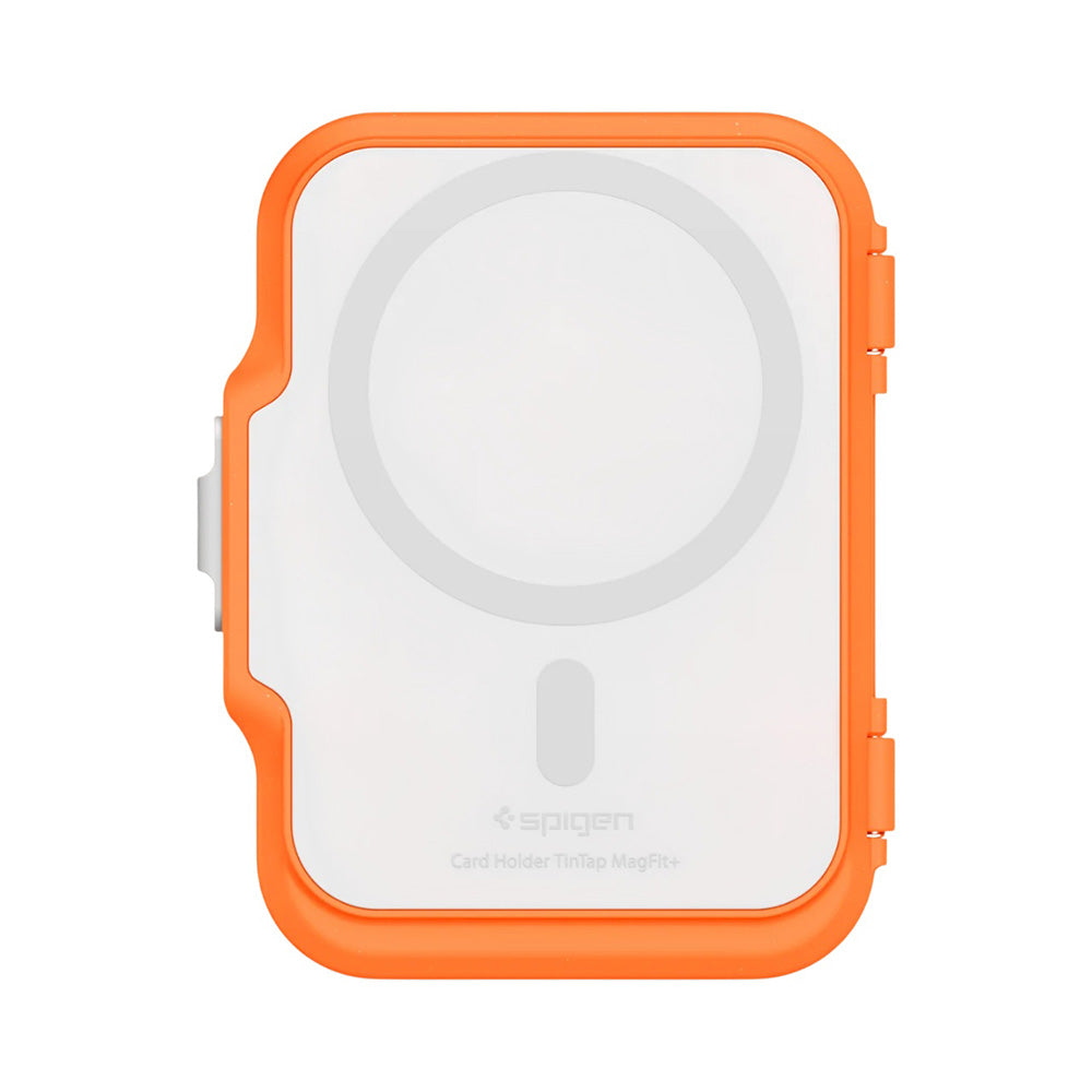 Portofel MagSafe, Spigen, TinTap MagFit+, Portocaliu AFA11380