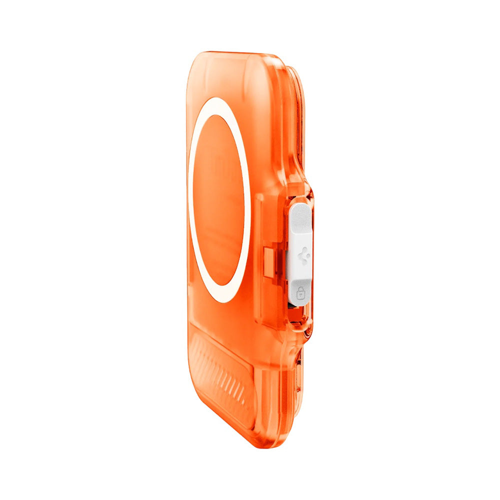 Portofel MagSafe, Spigen, TinTap MagFit+, Portocaliu Satinat AFA11381