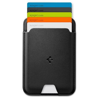 Portofel MagSafe, Spigen, Valentinus MagFit , Negru AFA11337