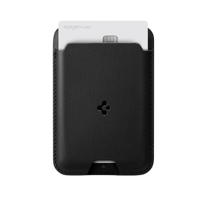 Portofel MagSafe, Spigen, Valentinus MagFit 2 Cards, Negru AMP02284