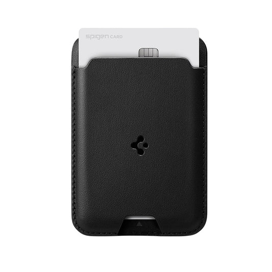 Portofel MagSafe, Spigen, Valentinus MagFit 2 Cards, Negru AMP02284