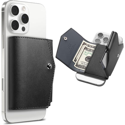 Portofel Magsafe, Spigen, Valentinus Pro, Negru