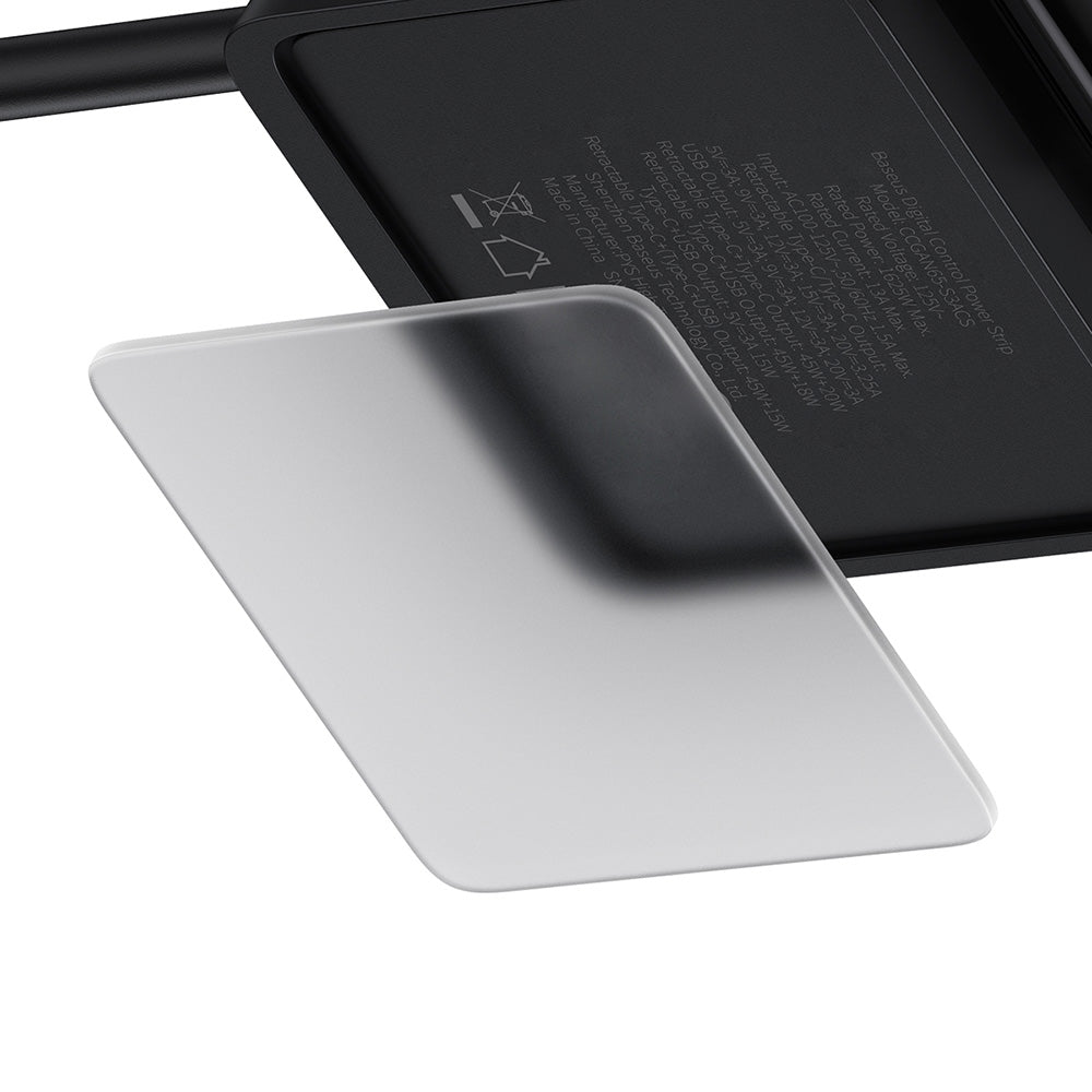 Prelungitor Baseus PowerCombo US, 3 x Prize, Negru PSLR000101