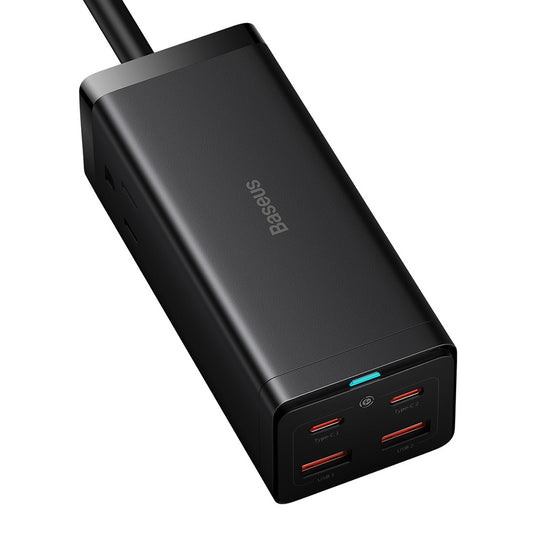 Prelungitor Baseus PowerCombo US, 1 x Priza, Negru PSZM000201