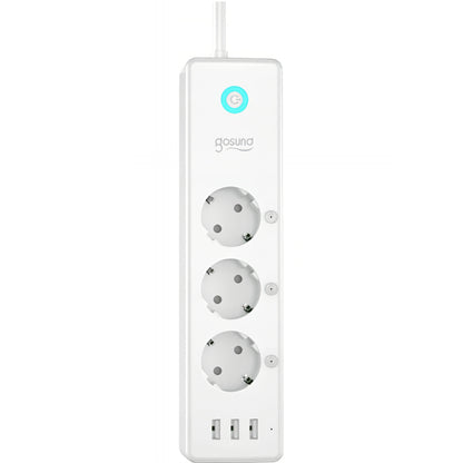 Prelungitor Gosund P1 Plus, Wi-Fi, 3 x Schuko