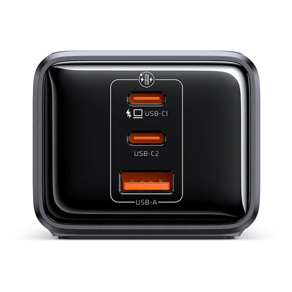 Prelungitor McDodo CH-0620, 3 x Schuko - 1 x USB-A - 2 x USB-C, Negru