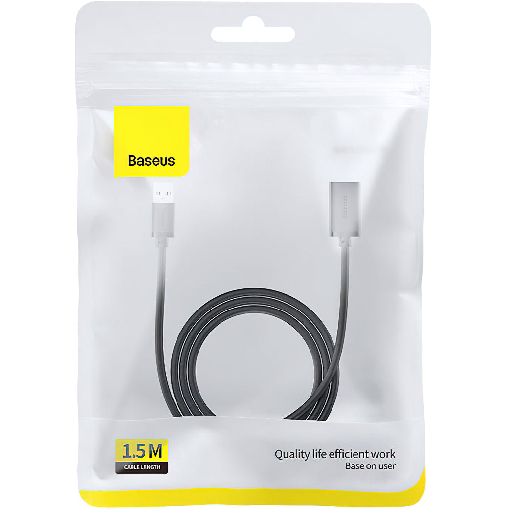 Prelungitor USB 3.0 Baseus AirJoy Series, 1.5m, Negru B00631103111-02