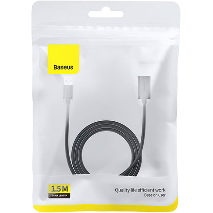 Prelungitor USB 3.0 Baseus AirJoy Series, 1.5m, Negru B00631103111-02