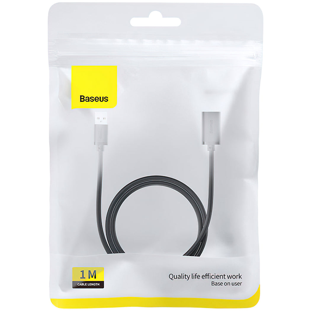 Prelungitor USB 3.0 Baseus AirJoy Series, 1m, Negru B00631103111-00