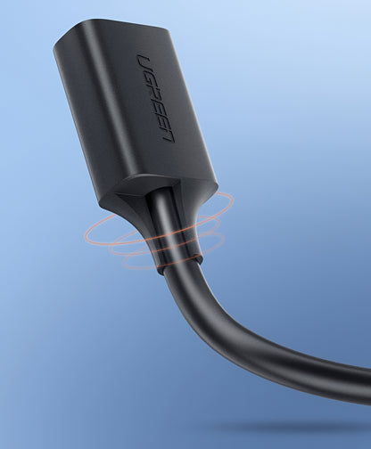 Prelungitor USB 3.0 UGREEN US129, 2m, Negru