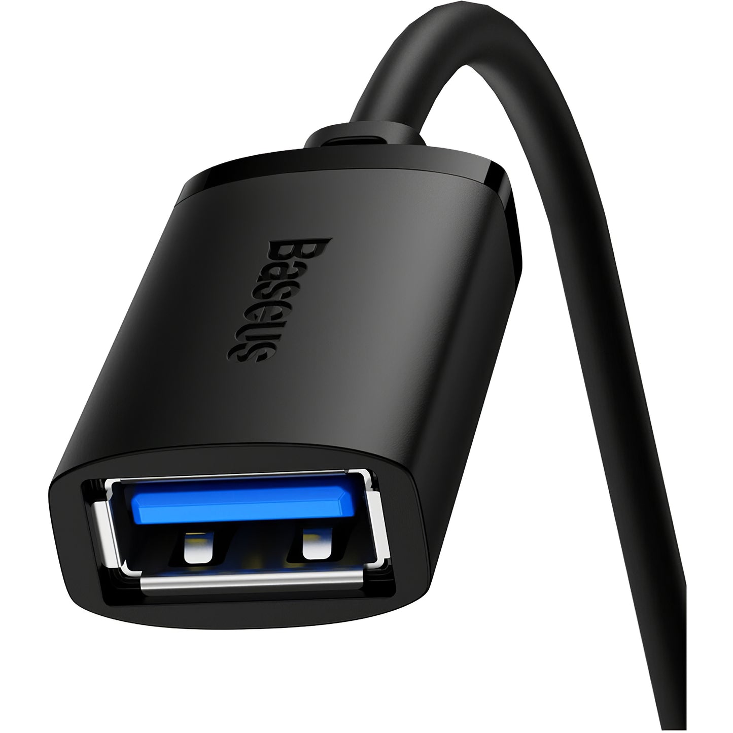 Prelungitor USB Baseus AirJoy, USB-A 3.0, 2m, Negru