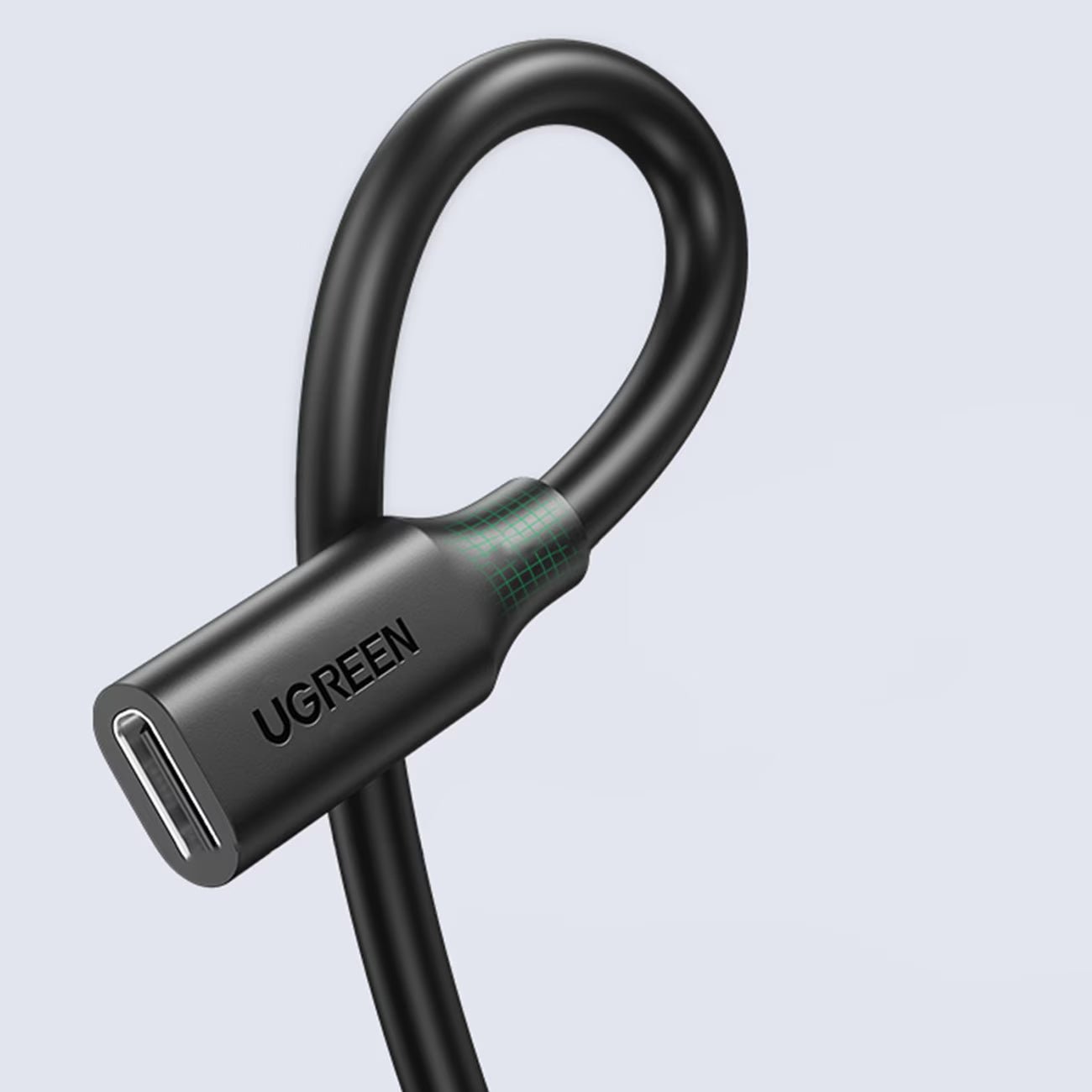 Prelungitor USB-C UGREEN US353, 1m, Negru