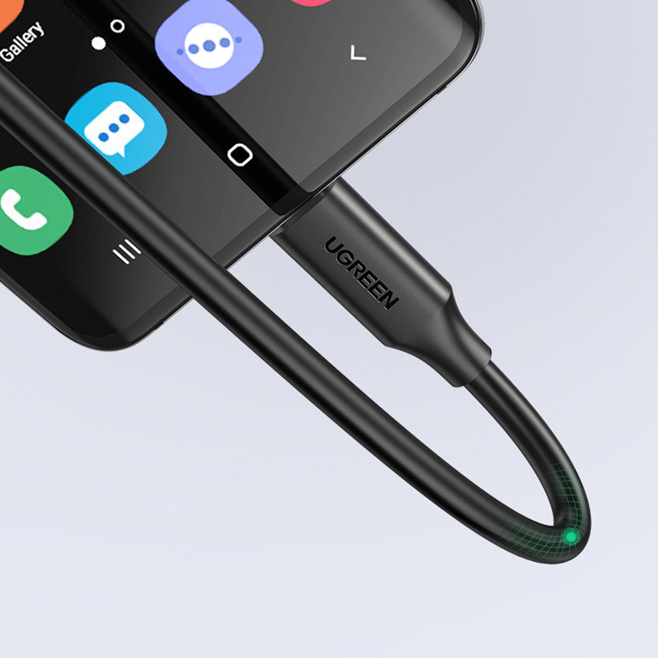 Prelungitor USB-C UGREEN US353, 1m, Negru