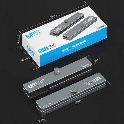 Presa MaAnt A Clip, Set 2 bucati, Gri