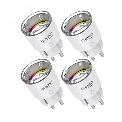Priza Gosund Smart EP2, Wi-Fi, Set 4 bucati