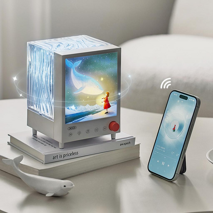 Proiector Laser XO Design OZ14 Aurora, Alb