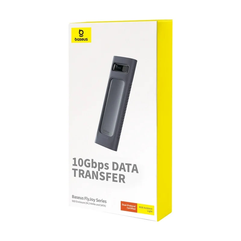 Rack Baseus FlyJoy Series pentru SSD SATA M.2 NVMe, Gri B00760600811-02