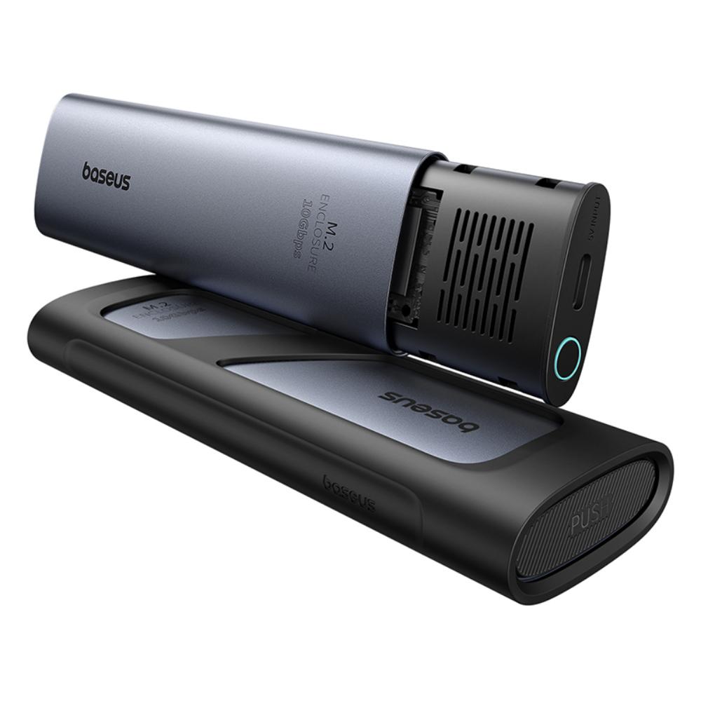 Rack Baseus FlyJoy Series pentru SSD M.2 NVMe, Gri B00760600811-01