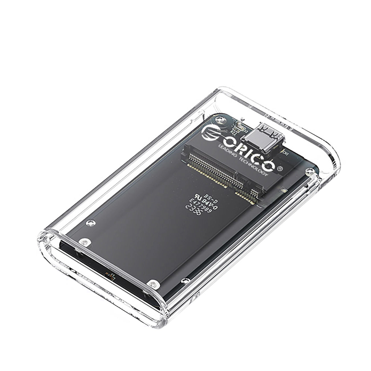 Rack Orico TC10-MS pentru SSD mSATA, Transparent