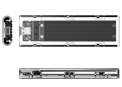 Rack Orico TCM2-C3 pentru SSD M.2 NVMe, Negru