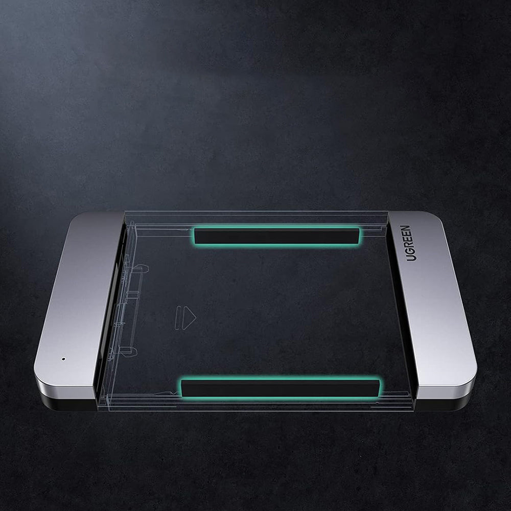 Rack UGREEN CM300 (70499) pentru HDD / SSD SATA 2.5inch, USB-C, Gri