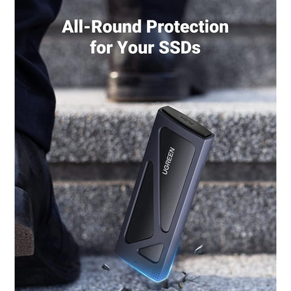 Rack UGREEN CM578 pentru SSD M.2 NVMe, Gri