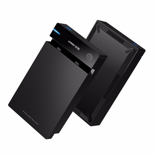 Rack UGREEN US222 pentru HDD / SSD SATA 2.5inch, Negru