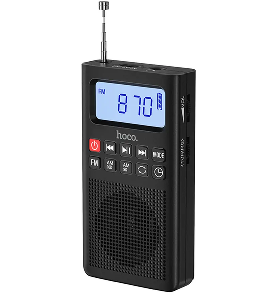 Radio Portabil HOCO HI51, Negru