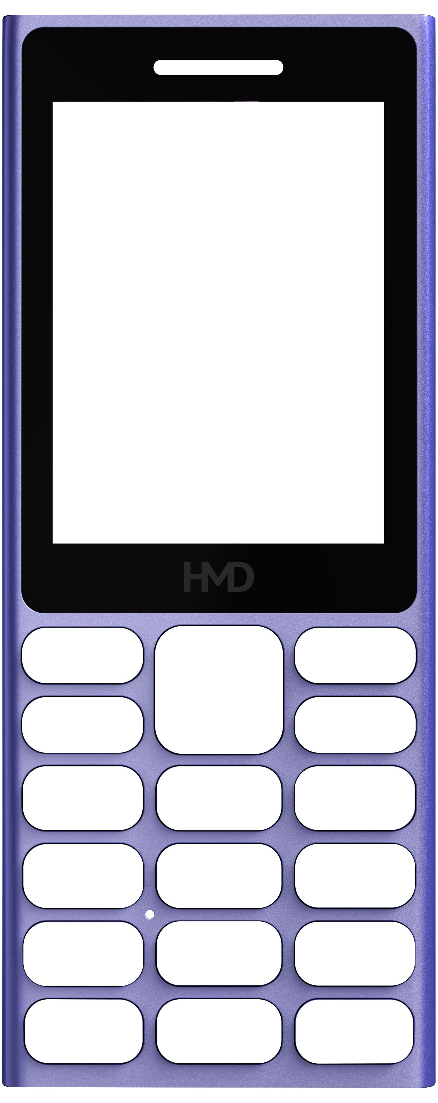 Front Cover for HMD 110 4G, Blue