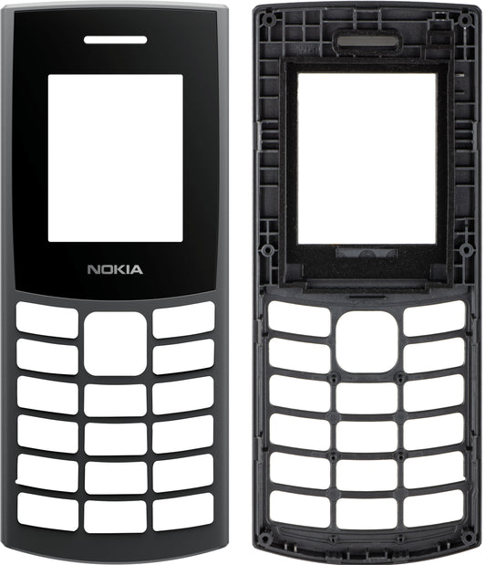 Front Cover for Nokia 105 4G 2nd Edition, Charcoal