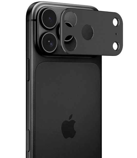 Rama protectie Camera Spate Tech-Protect Camalloy Fit+ pentru Apple iPhone 18 Pro Max, Aluminiu, Neagra