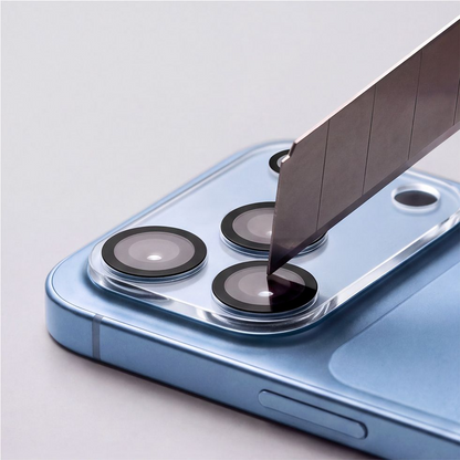 Rama protectie Camera Spate Tech-Protect Cam Fit+ pentru Apple iPhone 18 Pro, Sticla Securizata, Transparenta