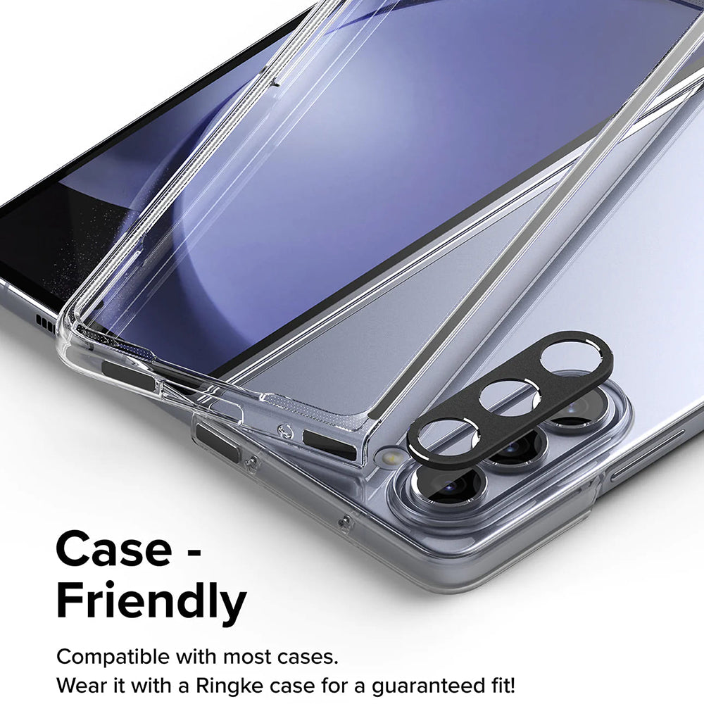 Rama protectie Camera Spate Ringke Styling pentru Samsung Galaxy Z Fold5 F946, Aluminiu, Neagra