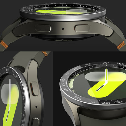 Rama Protectie Ringke Premium Styling pentru Samsung Galaxy Watch7 40mm, Model 1, Neagra