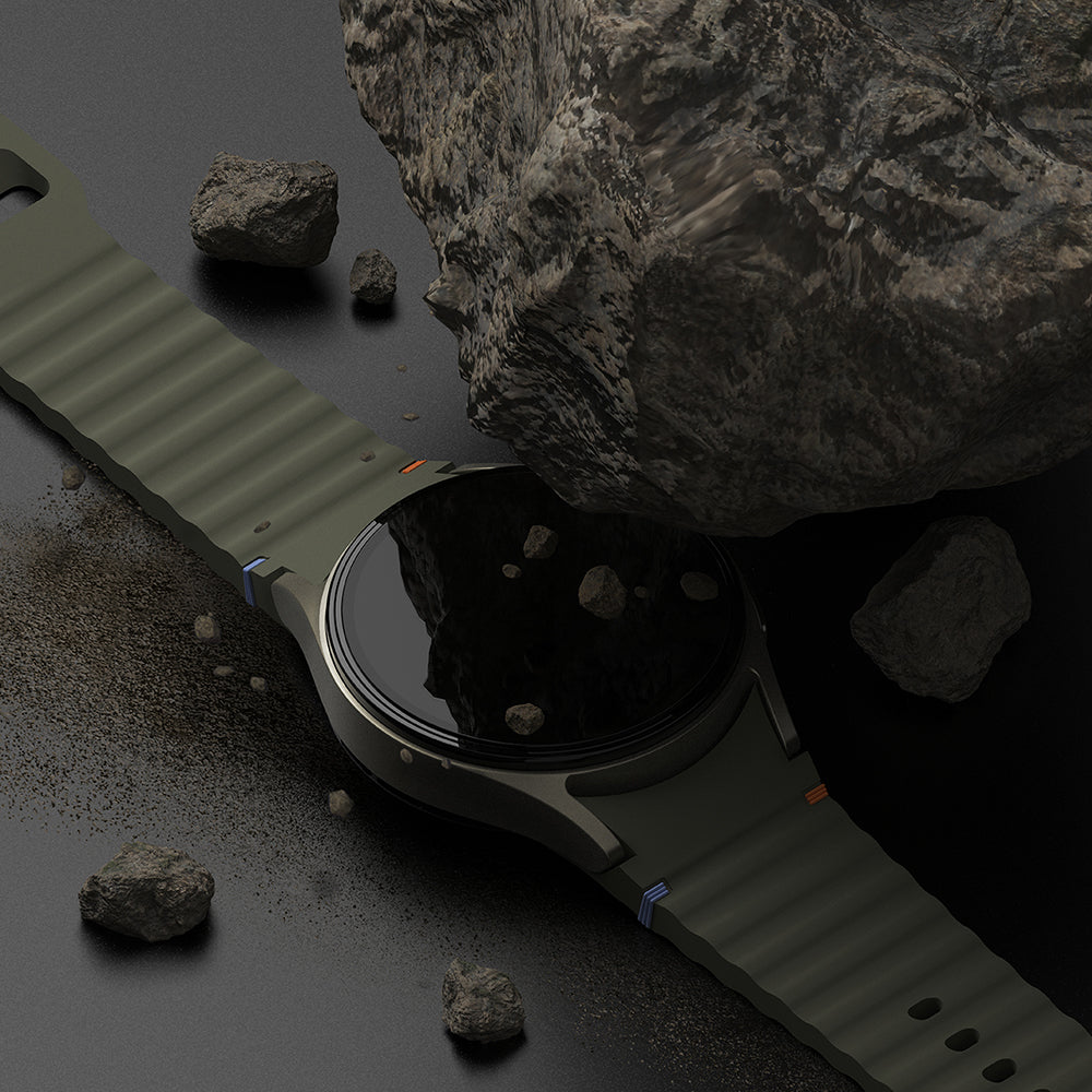 Rama Protectie Ringke Premium Styling pentru Samsung Galaxy Watch7 44mm, Model 1, Neagra