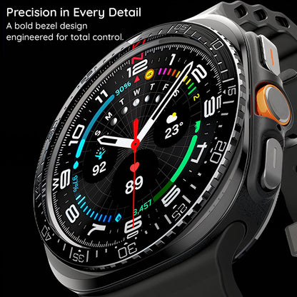 Rama Protectie Spigen Tune Diver pentru Samsung Galaxy Watch Ultra2, Neagra ACS11617