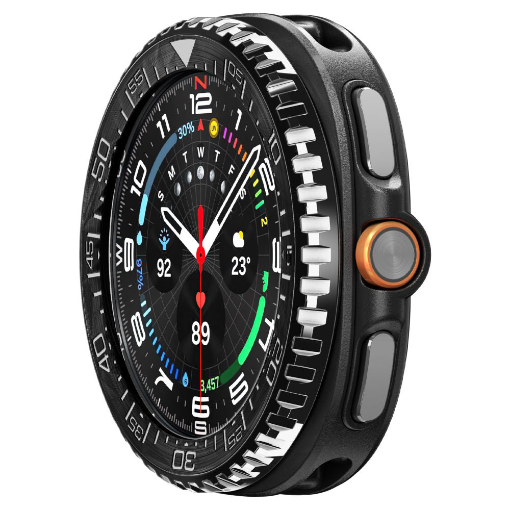 Rama Protectie Spigen Tune Pro Diver pentru Samsung Galaxy Watch8 Classic, Neagra ACS10016