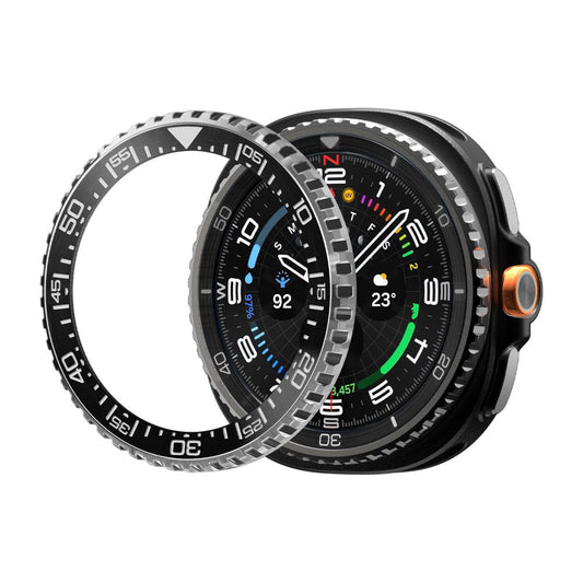 Rama Protectie Spigen Tune Pro Diver pentru Samsung Galaxy Watch8 Classic, Neagra