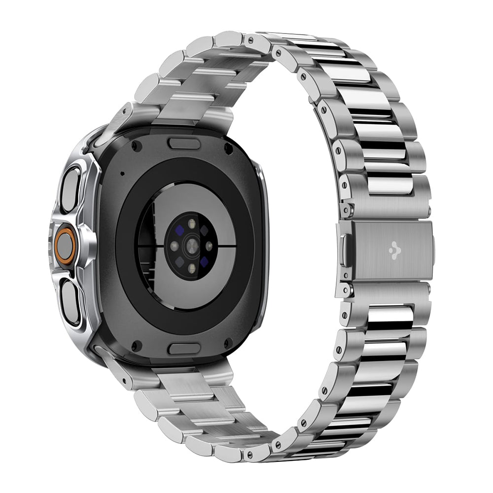 Rama Protectie Spigen Tune Pro Pilot pentru Samsung Galaxy Watch Ultra2, Argintie ACS11618