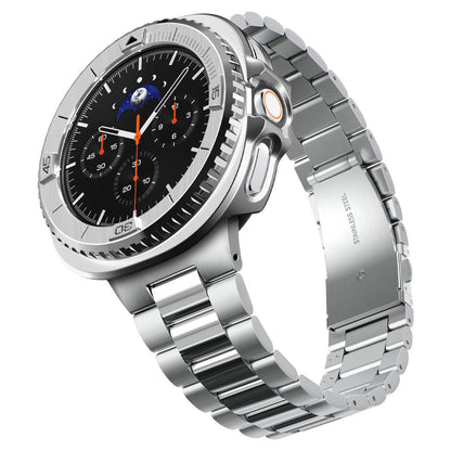 Rama Protectie Spigen Tune Pro Pilot pentru Samsung Galaxy Watch8 Classic, Argintie