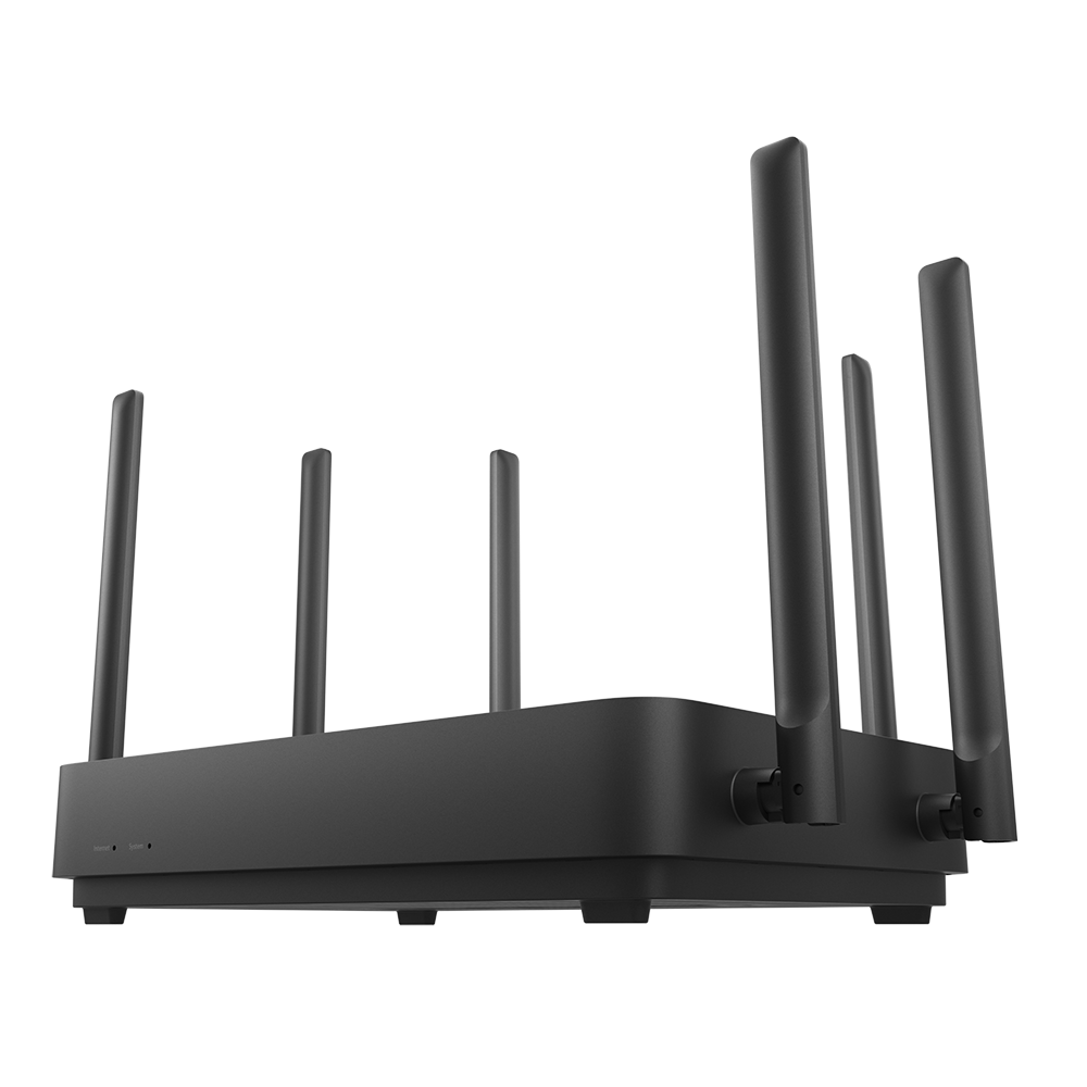 Router Wireless Xiaomi AX3200, Dual Band, Wi-Fi 6, Negru DVB4314GL