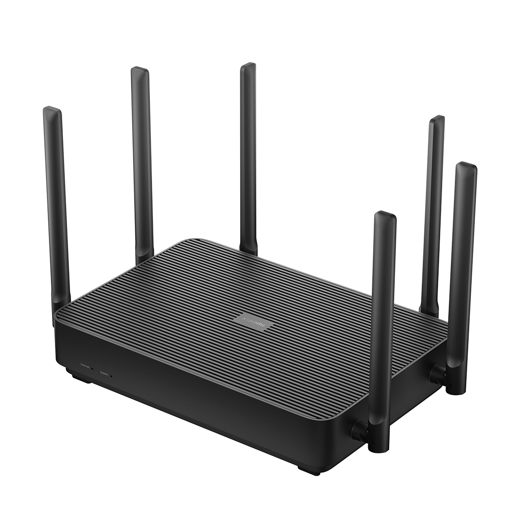 Router Wireless Xiaomi AX3200, Dual Band, Wi-Fi 6, Negru DVB4314GL