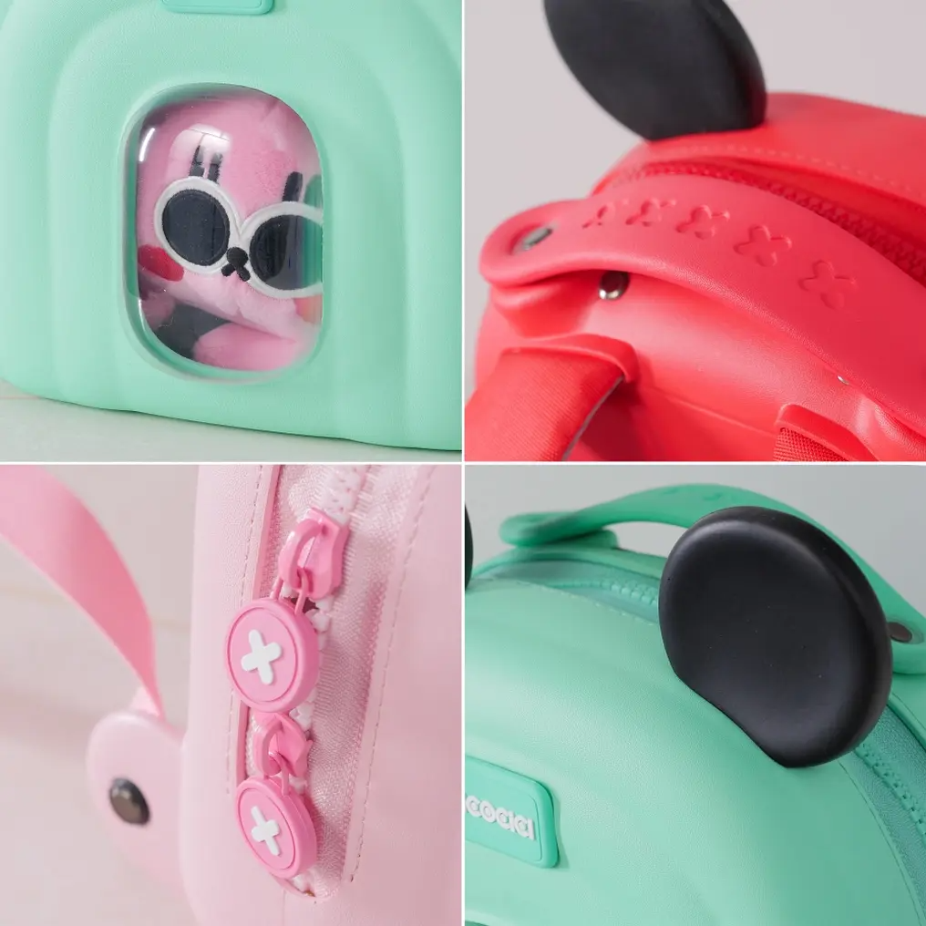 Rucsac Picocici Kids Travel Ears K52, Turcoaz