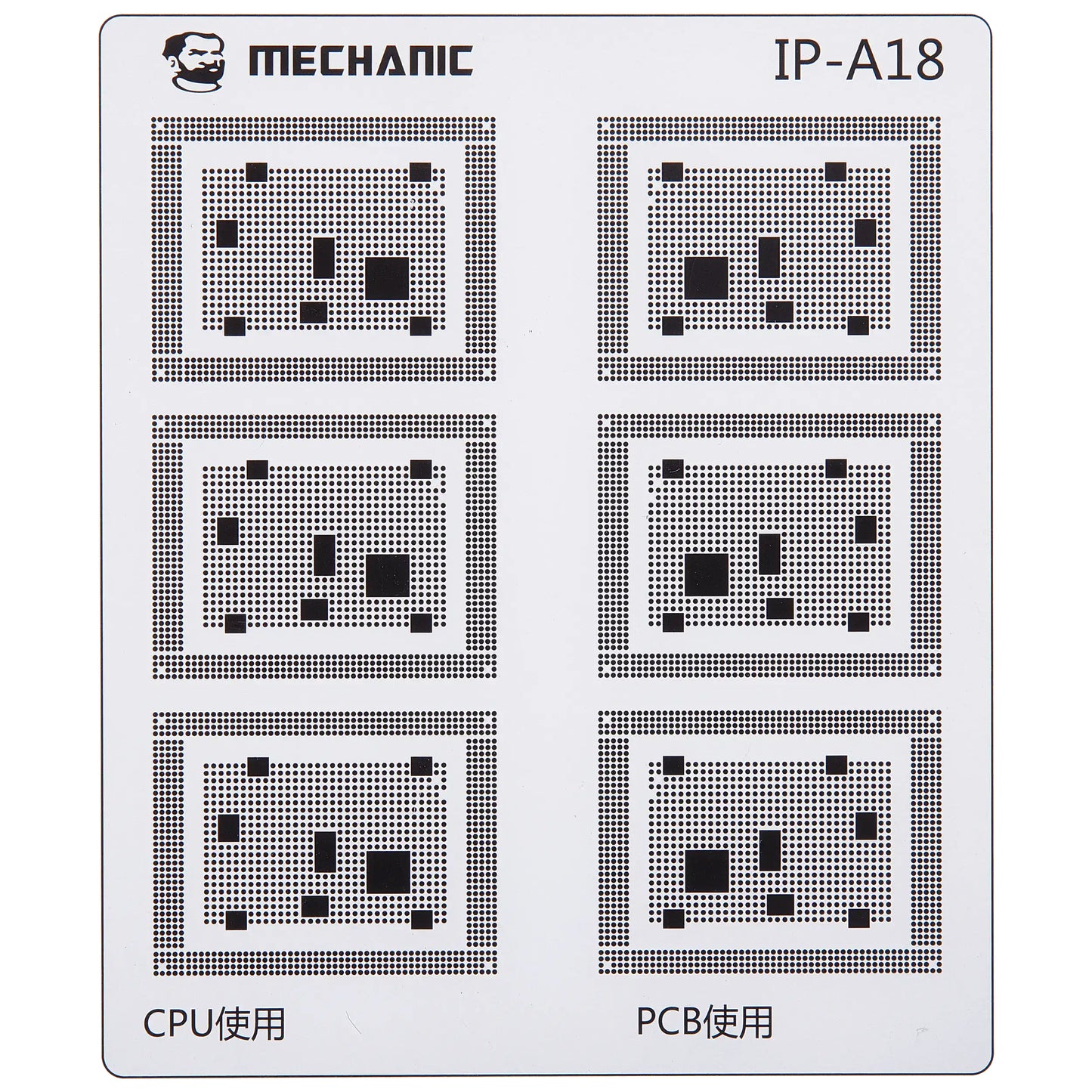 Sablon Izolare Trasee CI Mechanic pentru Apple iPhone 6 - 16 Series