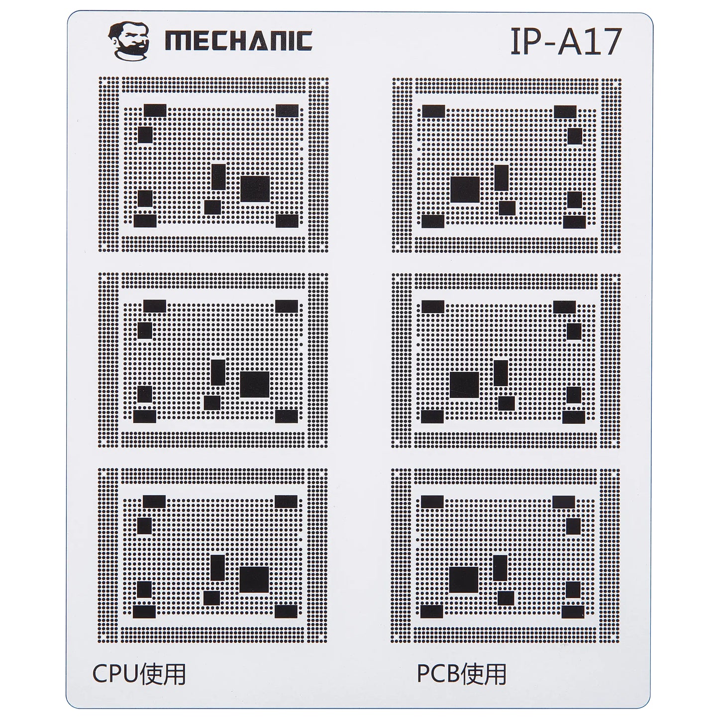 Sablon Izolare Trasee CI Mechanic pentru Apple iPhone 6 - 16 Series