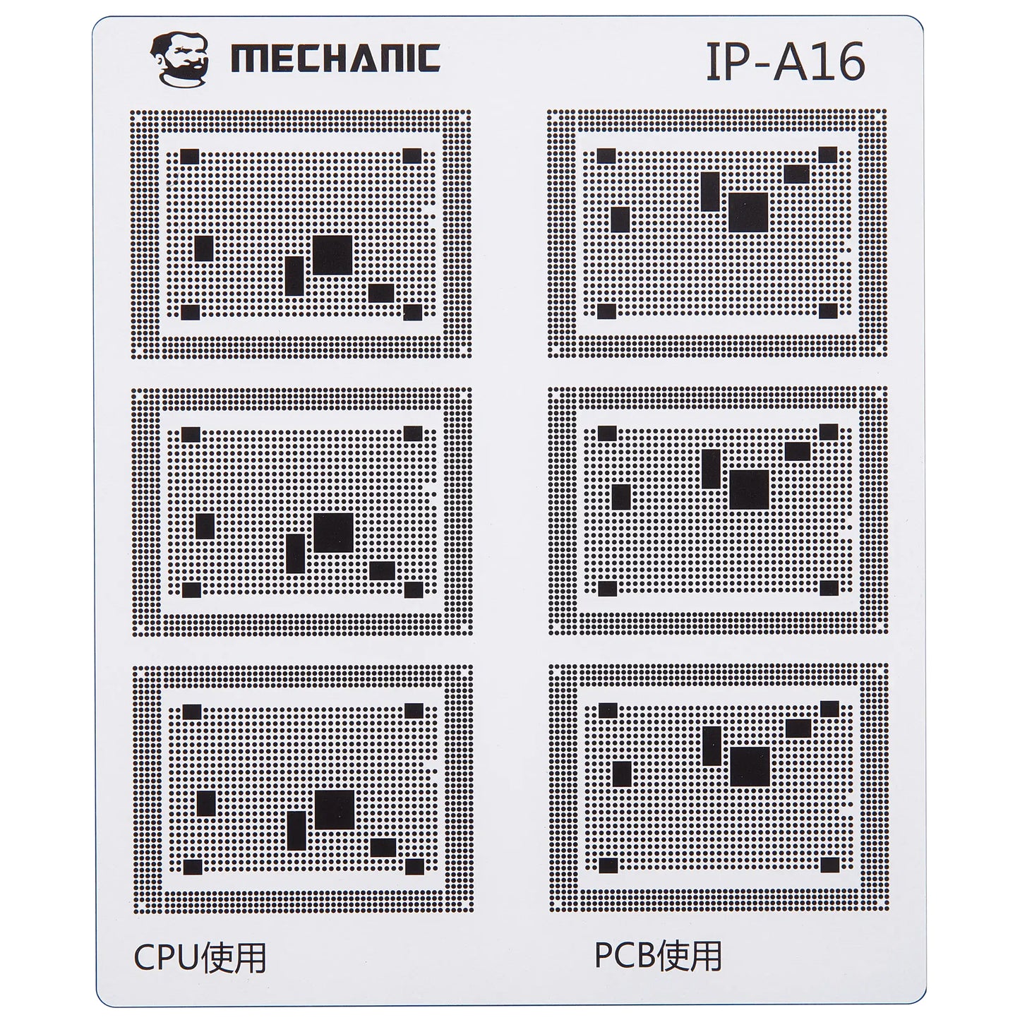 Sablon Izolare Trasee CI Mechanic pentru Apple iPhone 6 - 16 Series