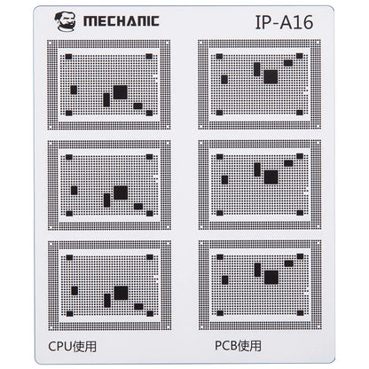 Sablon Izolare Trasee CI Mechanic pentru Apple iPhone 6 - 16 Series